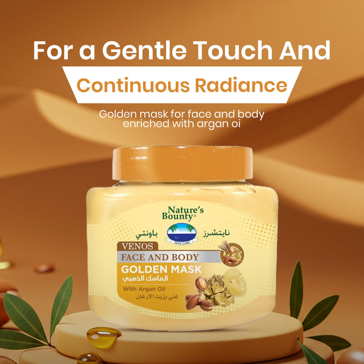 Nature's Bounty Golden Mask withArgan Oil