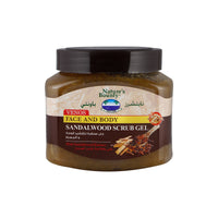 Nature's Bounty Sandalwood ScrubGel 300ml – Gentle Exfoliation & Smoother-Looking Skin