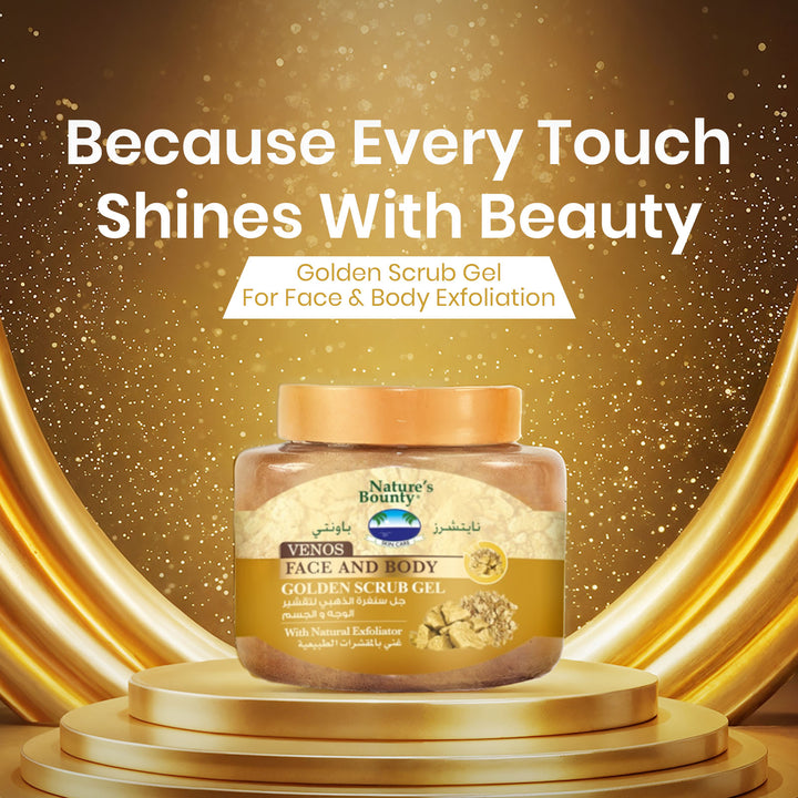 Nature's Bounty  Venos  Face & Body Scrub Gold