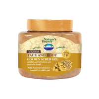 Nature's Bounty Venos Face & Body Scrub Gold 300ml – Gentle Exfoliation & Smoother-Looking Skin