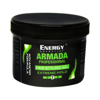 Energy Armada Hair Gel Green 500ml – Styling Hold & Definition