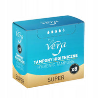 Vera Hygienic Tampons Super 8pcs – Comfortable Period Protection