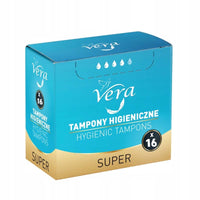 Vera Hygienic Tampons Super 16pcs – Comfortable Period Protection
