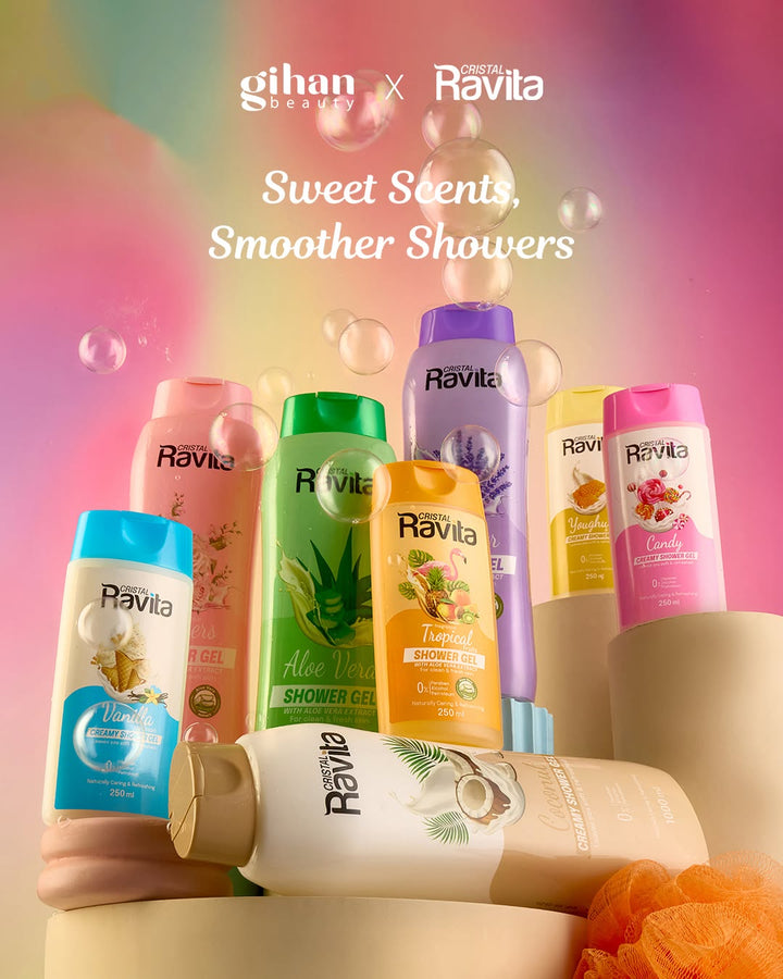 Ravita Shower Gel – All Fragrances & Sizes