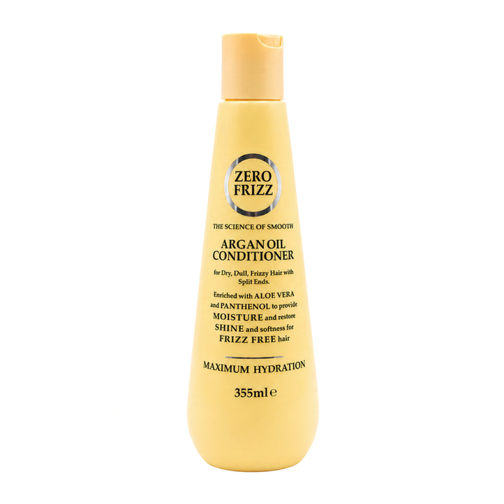 Zero Frizz Argan Oil Conditioner 355ml – For Damaged Hair