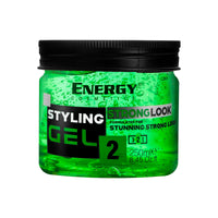 Energy Styling Hair Gel Strong Look (2) 250ml – Styling Hold & Definition