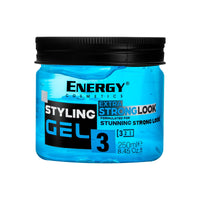Energy Styling Hair Gel Extra Strong Look (3) 250ml – Styling Hold & Definition