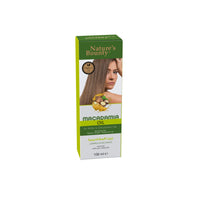 Nature's Bounty hair oil with Macadamia Oil For Brittle & Dehydrated Hair 100ml – Nourishment, Smoothness & Shine
