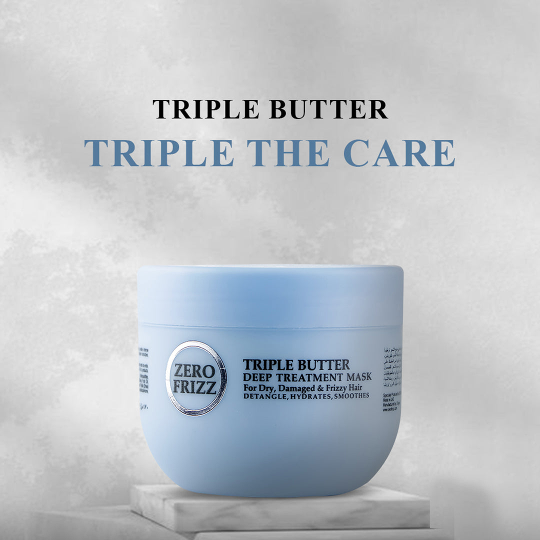 Zero Frizz Triple Butter Hair Treatment Mask