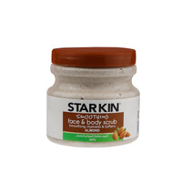 Starkin Smothing Face & Body Scrub Almond 300g