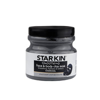Starkin Smothing Face & Body Clay Mask Charcoal 300g