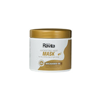 Ravita Macadamia Oil Hair Repair Mask For Dry, Brittle Hair & Spilt Ends 500g – For Dry & Damaged Hair