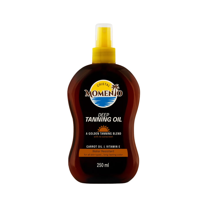 Momento Deep Tanning Oil 250ml – For a Deep, Glowing Tan