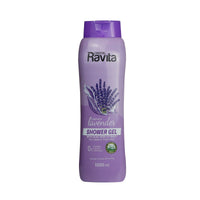Ravita shower gel lavender with aloe vera extract 1000ml – Gentle Cleansing & Freshness