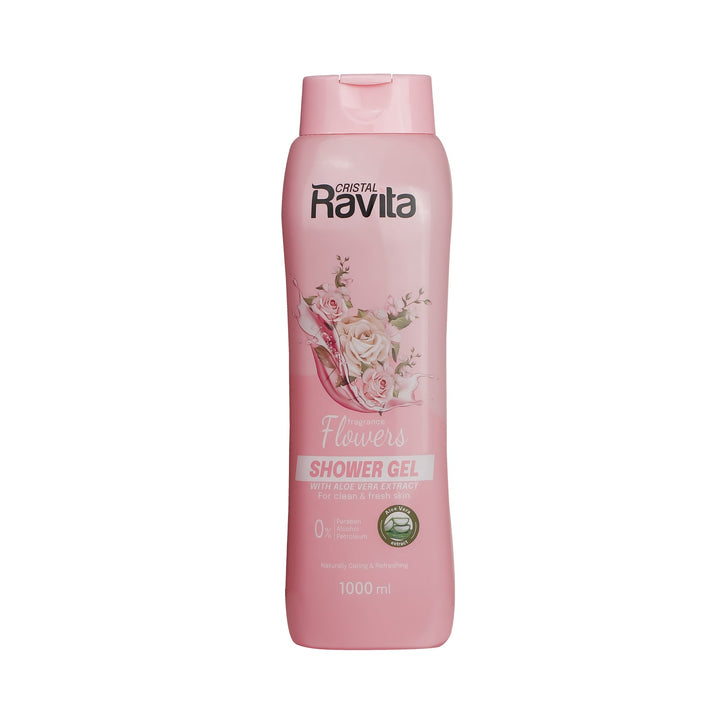 Ravita shower gel flowers with aloe vera extract