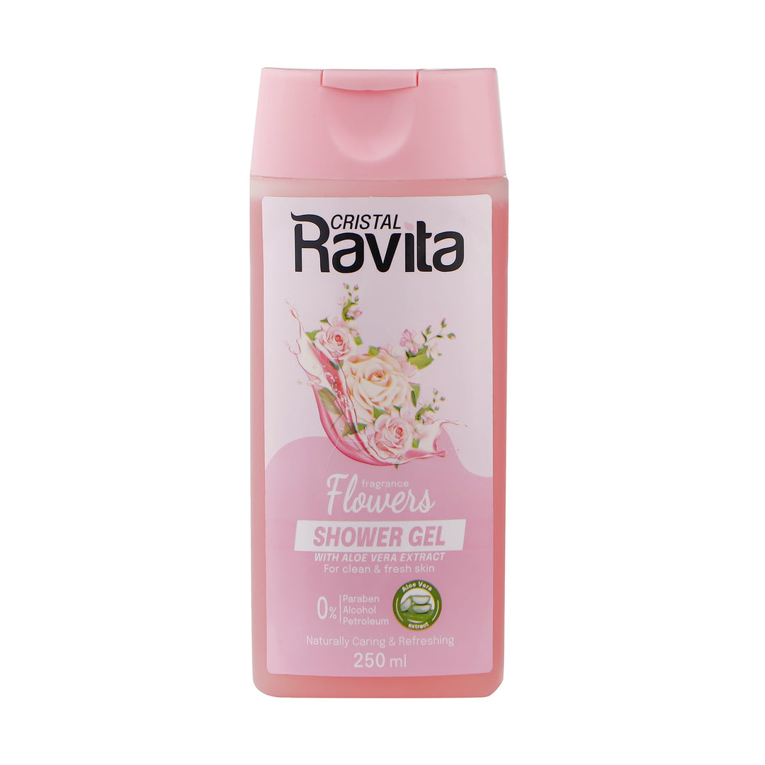 Ravita shower gel flowers with aloe vera extract