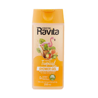 Ravita shower gel tropical fruits with aloe vera extract 250ml – Gentle Cleansing & Freshness