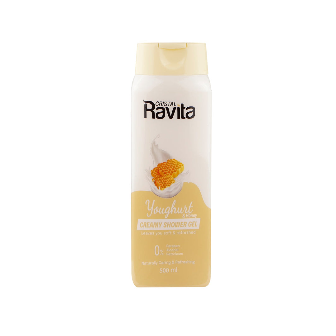 Cristal Ravita Creamy Shower Gel Youghurt & Honey