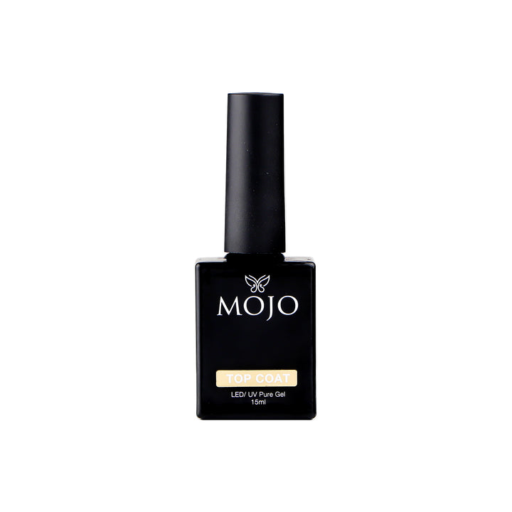 Mojo Top Coat 15ml – Glossy Gel-Color Finish