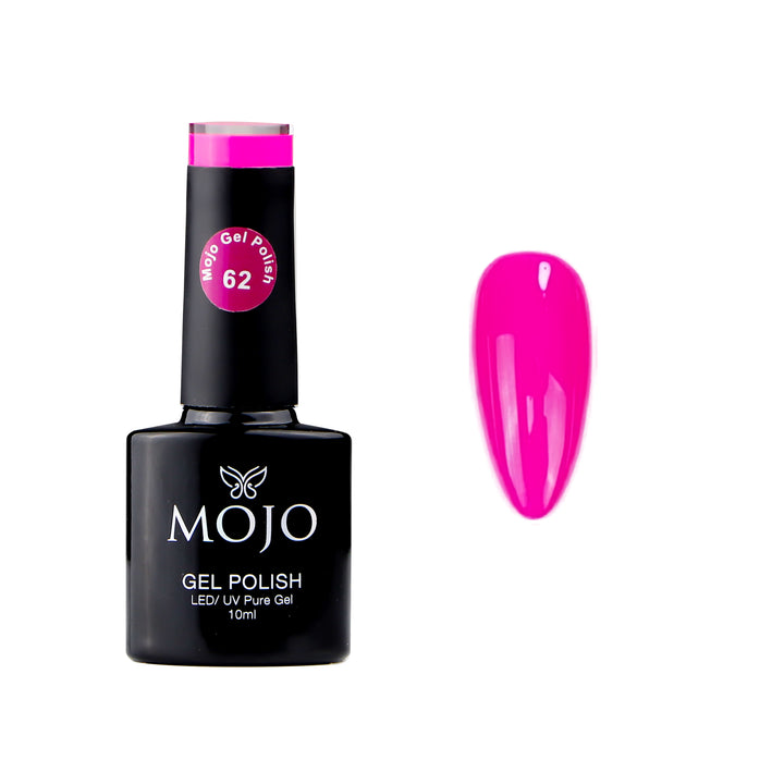 Mojo Gel Polish 62 10ml – Glossy Gel-Color Finish