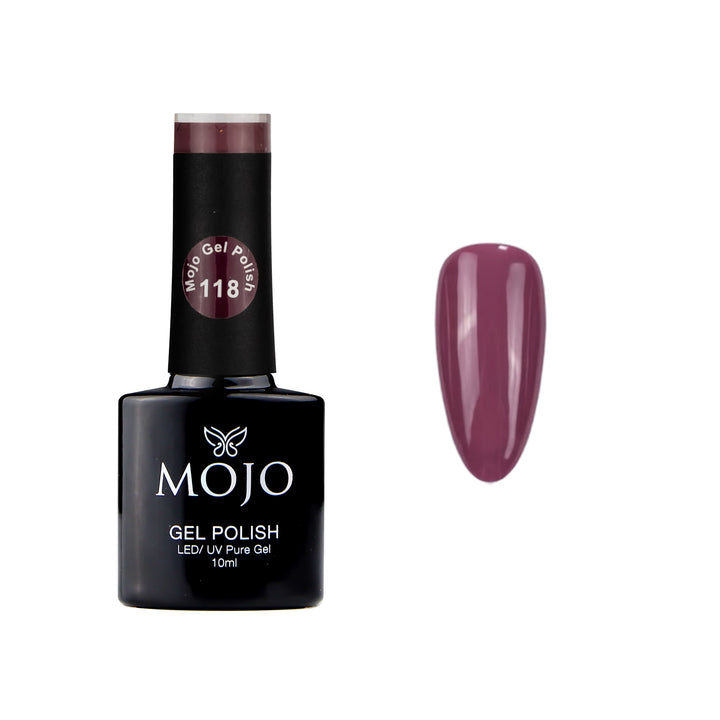 Mojo Gel Polish 118 10ml – Glossy Gel-Color Finish