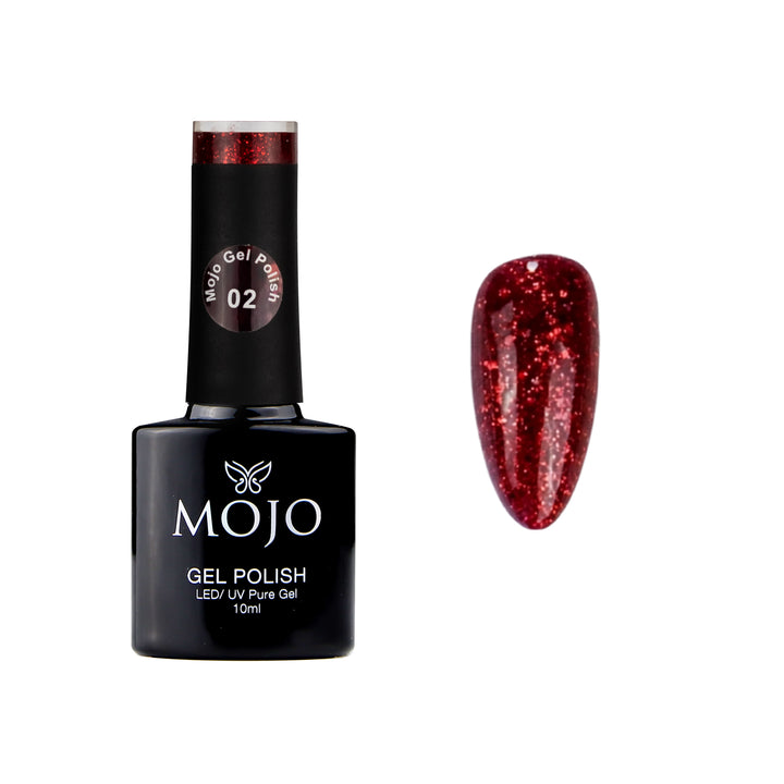 Mojo Gel Polish 02 10ml – Glossy Gel-Color Finish