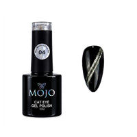 Mojo Metalic cat eye gel polish 04 10ml – Glossy Gel-Color Finish