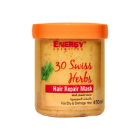 Energy Hair Repair Mask With 30 Swiss Herbs 450ml – For Damaged Hair