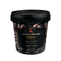 Jardin Flamingo sultana salt scrub with gold and musk 800g – Gentle Exfoliation & Smoother-Looking Skin