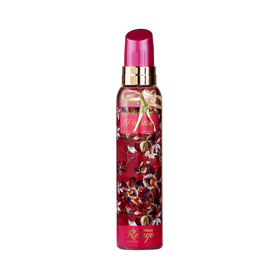 Souvenir Rouge Refreshing Perfume Splash Papillon For Women 250 ml