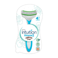 Schick Intuition Xtreme3 Hawaiian Tropic – Smooth Hair Removal for Sensitive Skin