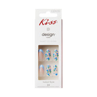 Kiss Design Nails - Gardening KODN15C – Neat, Polished Nail Look