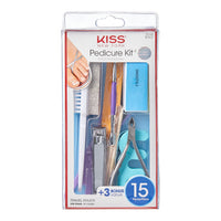 Kiss Prof.Pedicure Kit 10P.RPK01 15pcs – Neat, Polished Nail Look