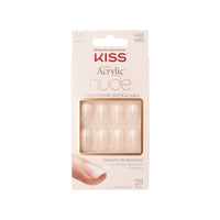 KISS acrylic nude medium, 28 nails, KAN03C 28pcs – Quick, Polished Manicure Look