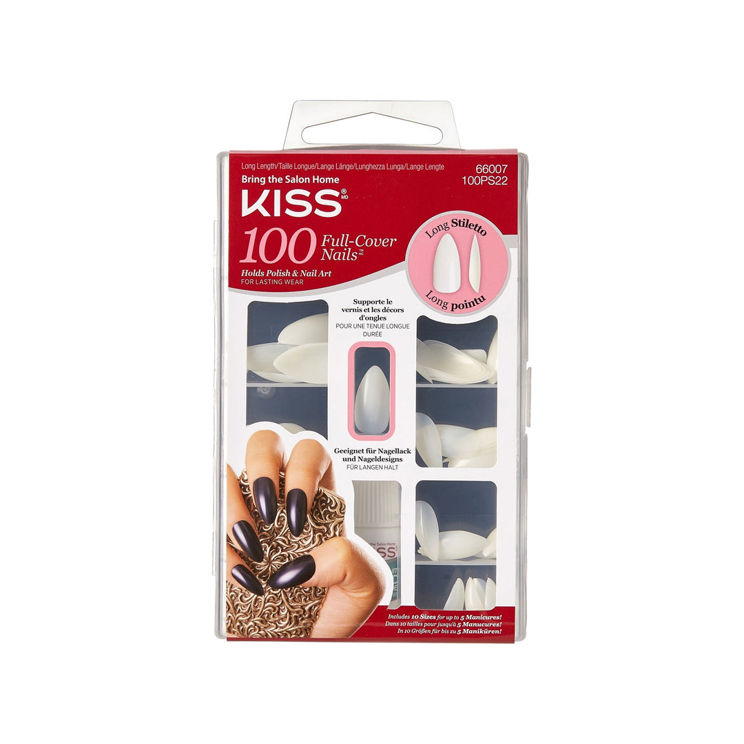 kiss full-cover Long, 100 nails, 100ps22