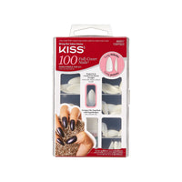 kiss full-cover Long, 100 nails, 100ps22 100pcs – Neat, Polished Nail Look