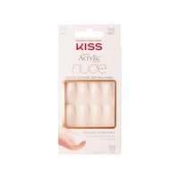 Kiss acrylic nude Leilani medium, 28 nails, KAN07 28pcs – Quick, Polished Manicure Look