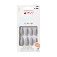 Kiss gel fantasy Start Over Long, 28 nails, KGFS04C 28pcs – Quick, Polished Manicure Look