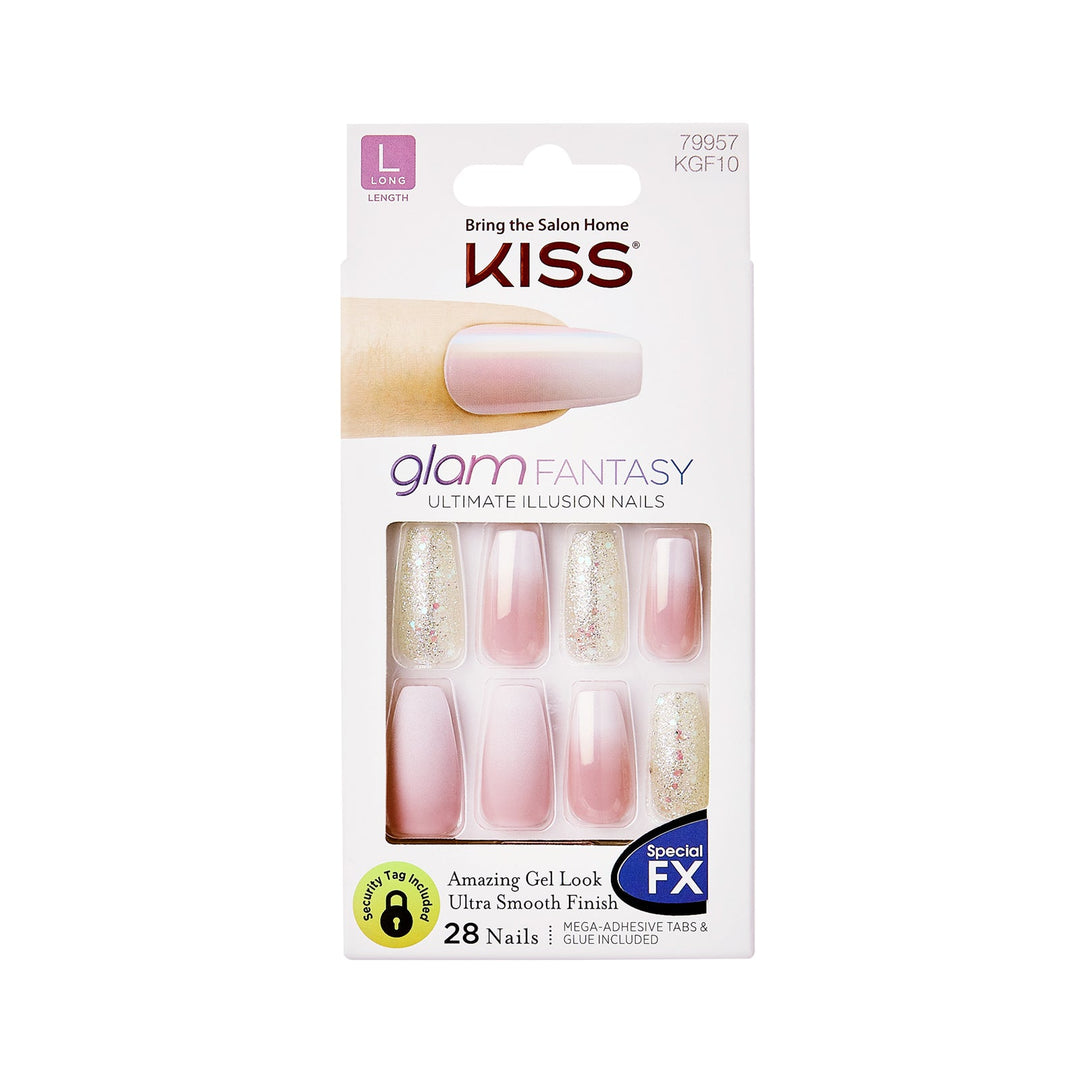 Kiss gel fantasy Play Favorite Long, 28 nails, KGF10