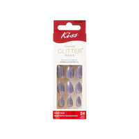 Kiss glitter fashion medium, 28 nails, KOGN03C 28pcs – Quick, Polished Manicure Look