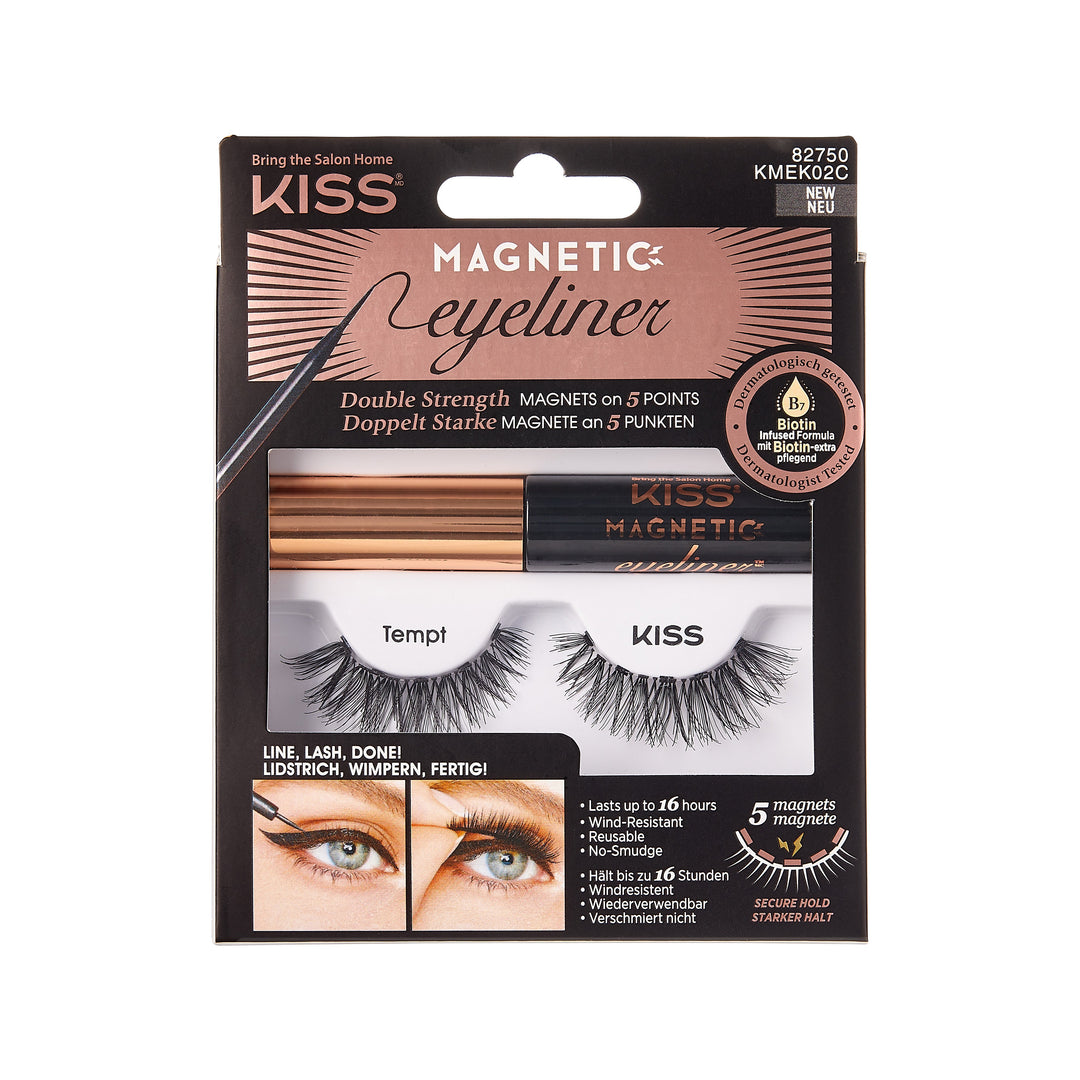 Kiss Magnetic eyeliner KMEK02