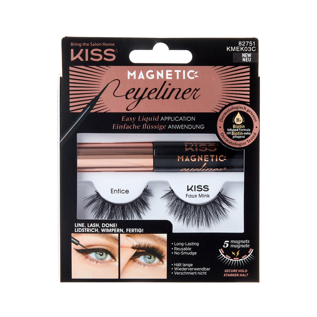 Kiss Magnetic eyeliner KMEK02C