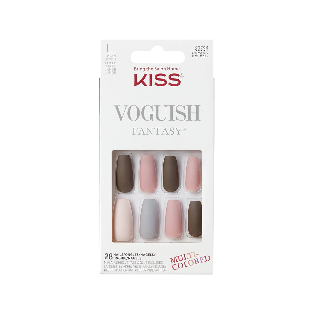 Kiss voguish Chilllout Long, 28 nails, KVF02