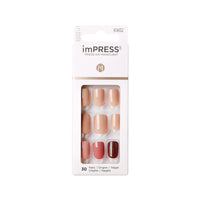 Kiss impress Before Sunset short, 30 nails, KIM001 30pcs – Quick, Polished Manicure Look