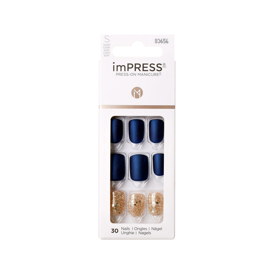 Kiss impress Wannabe Star short, 30 nails, KIM005