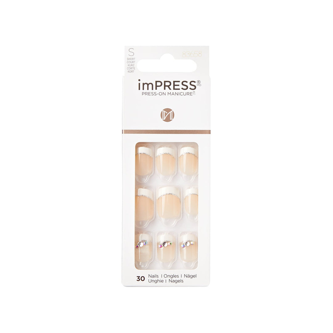 Kiss impress Believe short, 30 nails, KIM007
