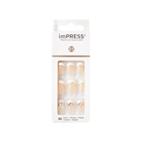 Kiss impress Believe short, 30 nails, KIM007 30pcs – Quick, Polished Manicure Look