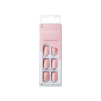 Kiss impress color Pick Me Pink short, 30 nails, KIMC002 30pcs – Quick, Polished Manicure Look