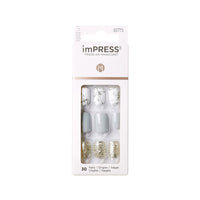Kiss impress Knock Out short, 30 nails, KIM010 30pcs – Quick, Polished Manicure Look