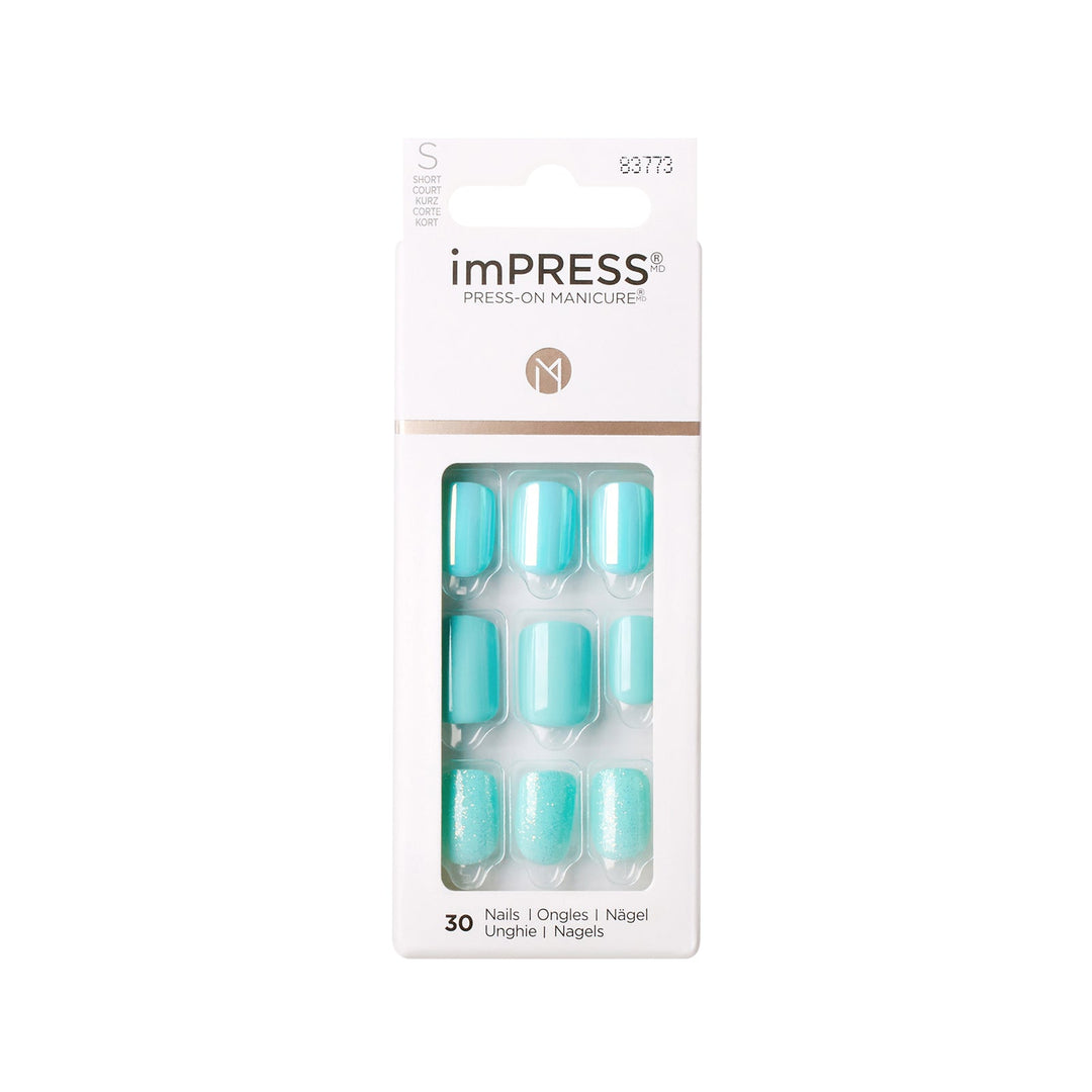 Kiss impress Rain Check short, 30 nails, KIM012